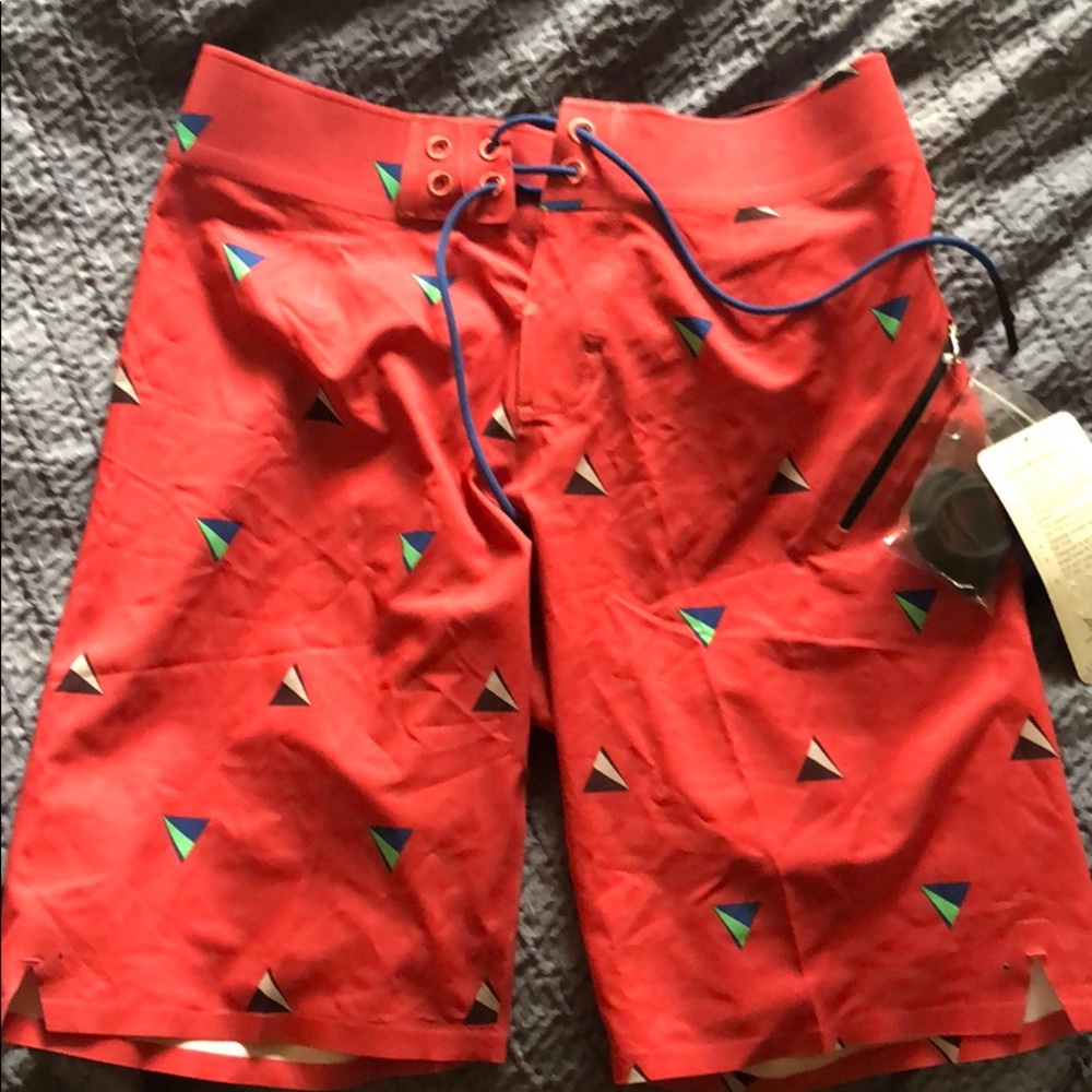 Size 30 Lululemon board/swim shirts